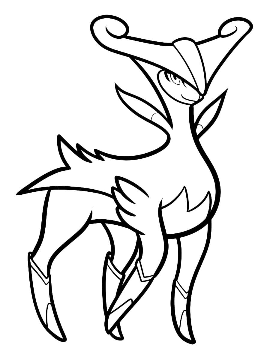 ζωγραφική Pokemon Virizion
