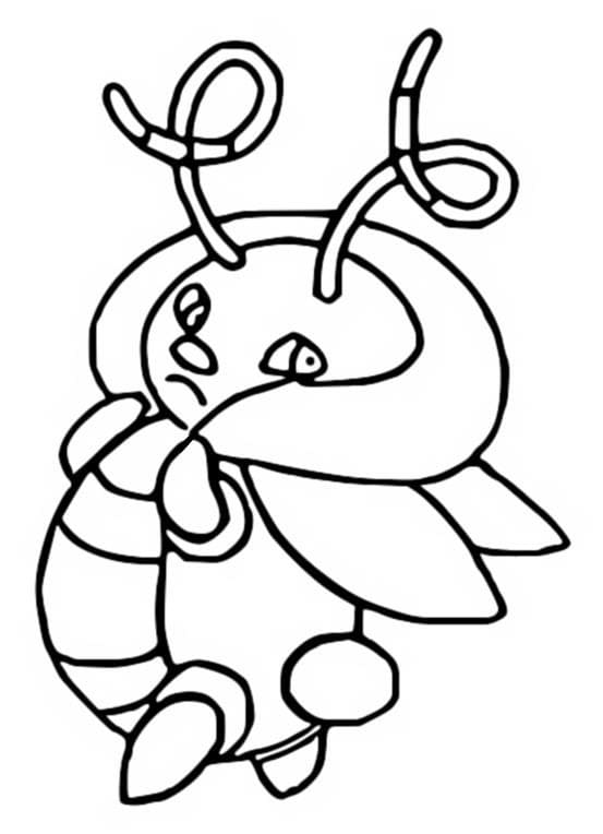 ζωγραφική Pokemon Volbeat