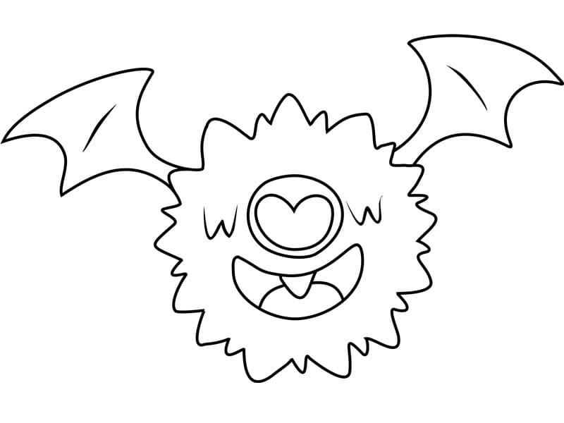 ζωγραφική Pokemon Woobat