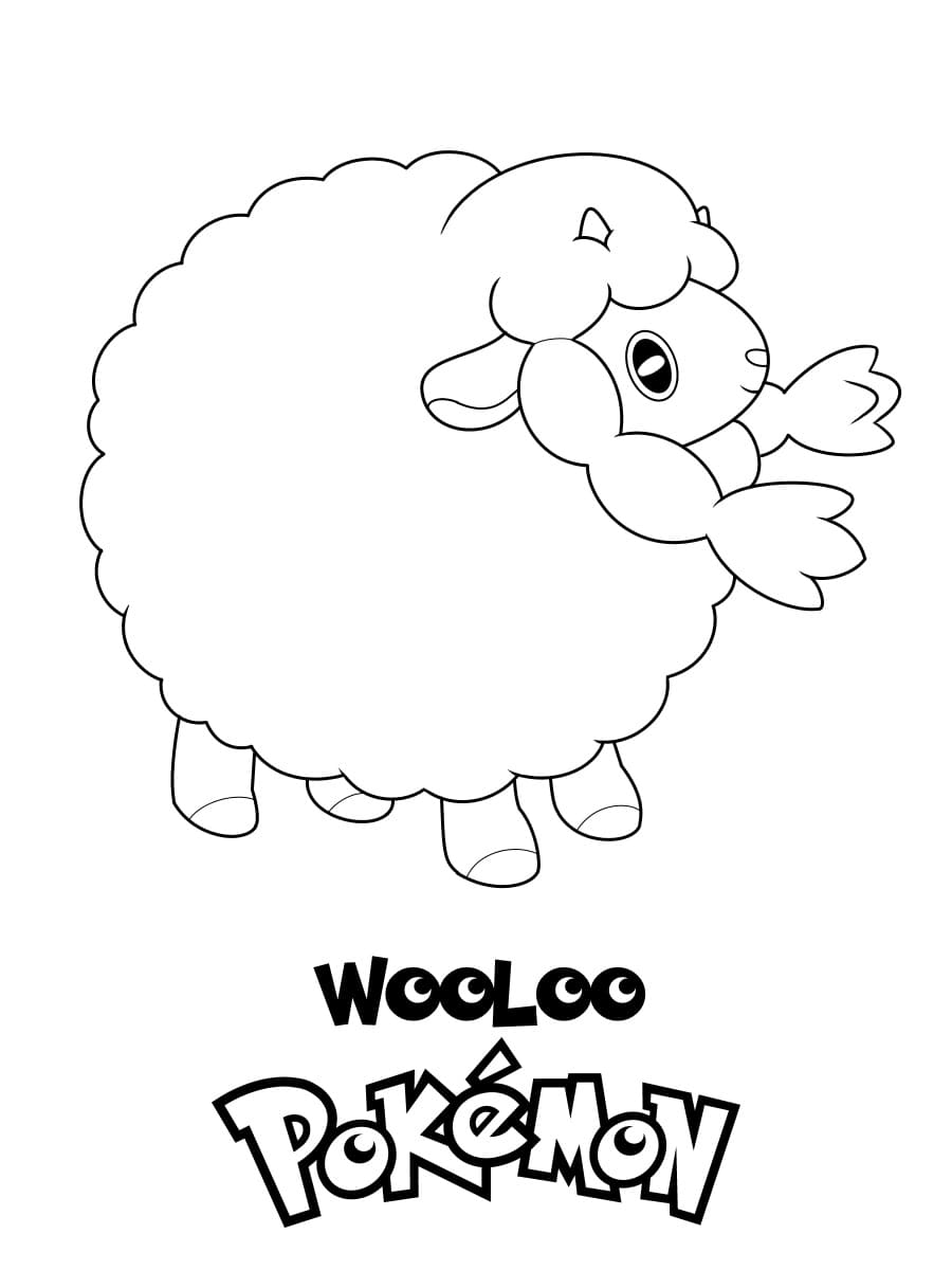ζωγραφική Pokemon Wooloo