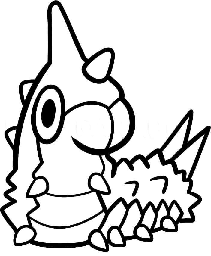 ζωγραφική Pokemon Wurmple