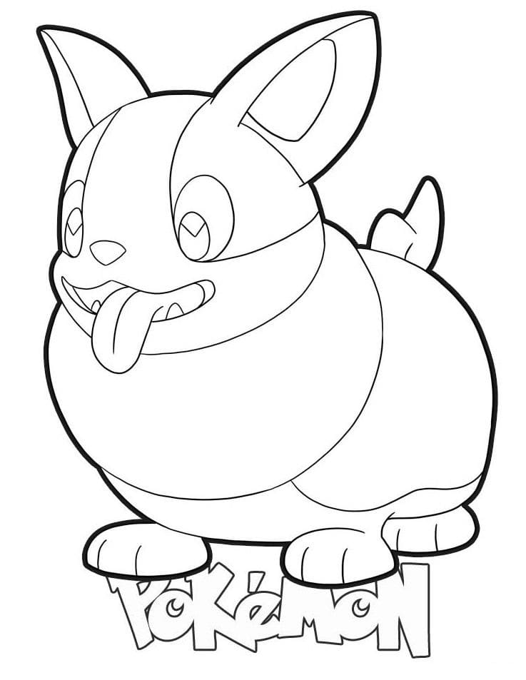 ζωγραφική Pokemon Yamper