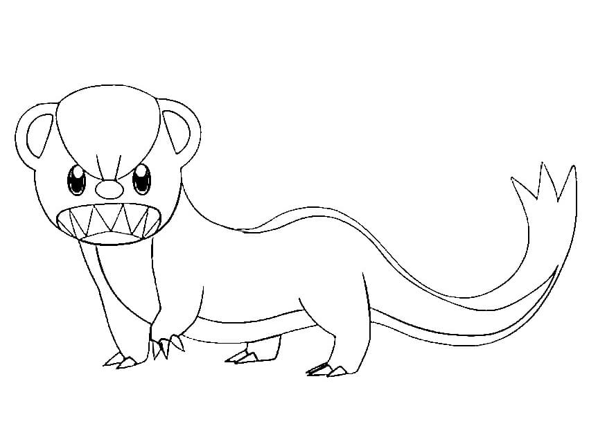 ζωγραφική Pokemon Yungoos