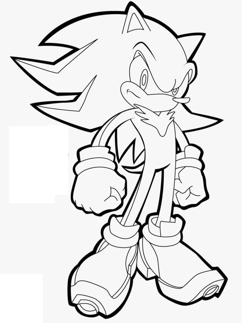 ζωγραφική Shadow από το Sonic