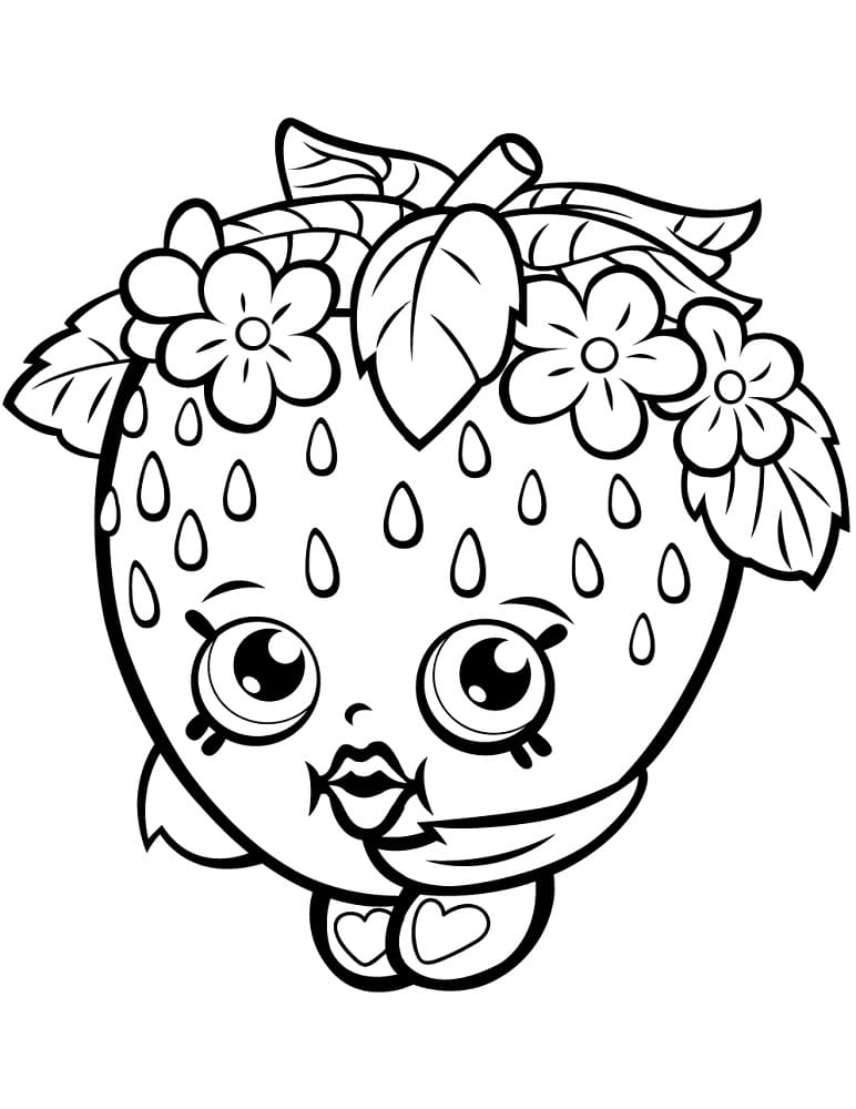ζωγραφική Strawberry Kiss Shopkins