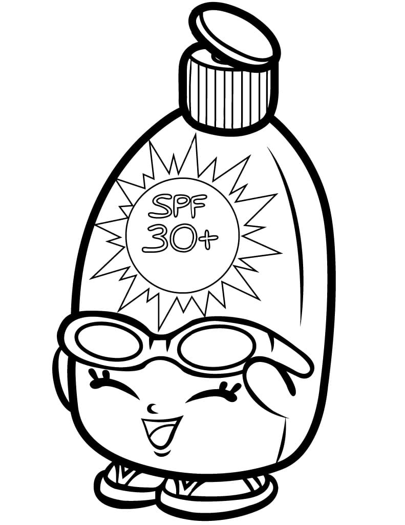 ζωγραφική Sunny Screen Shopkins