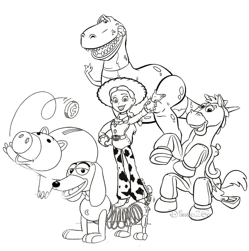 ζωγραφική Toy Story για Παιδιά