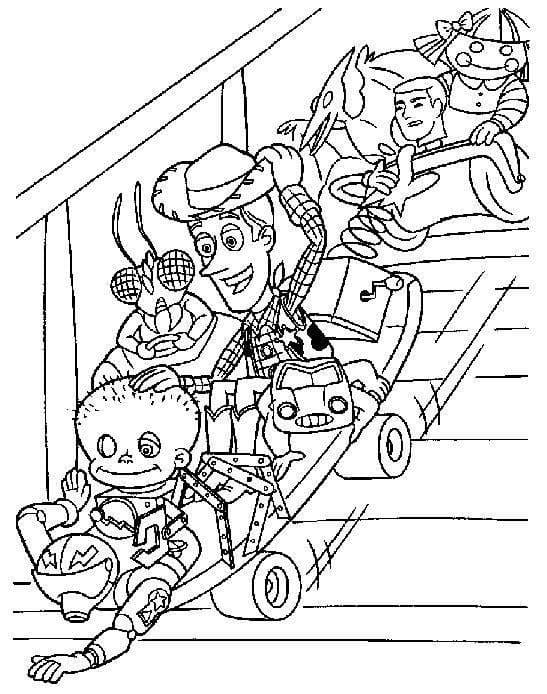 ζωγραφική Toy Story Toys