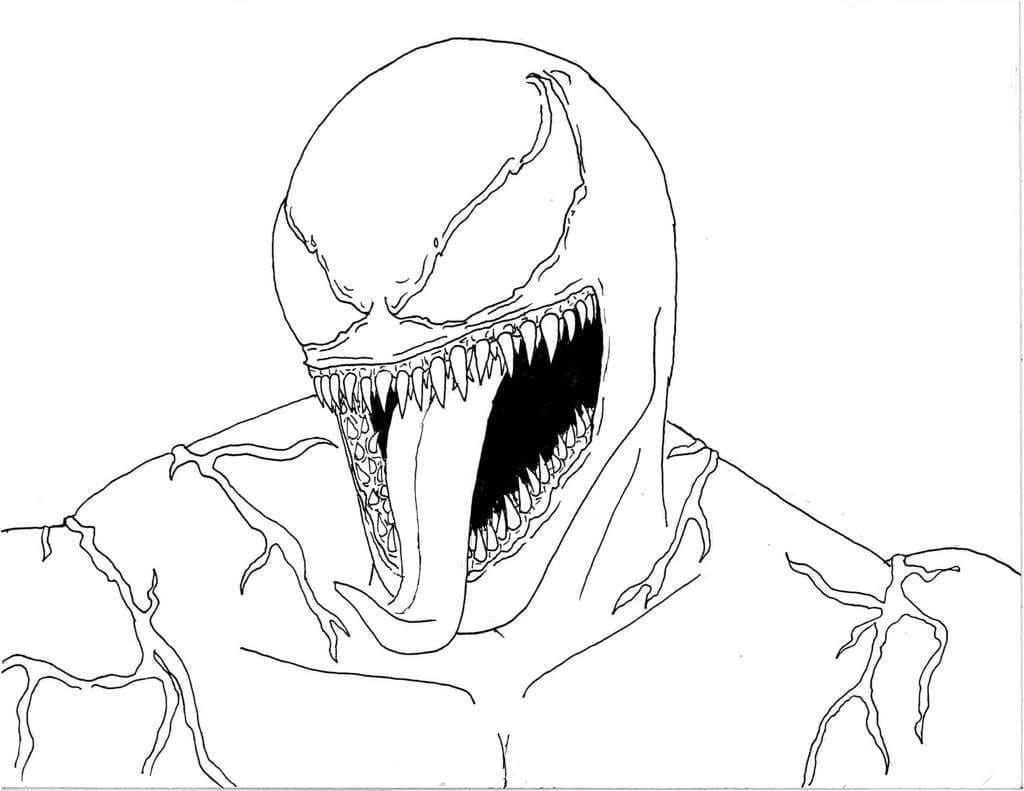 ζωγραφική Venom από την ταινία