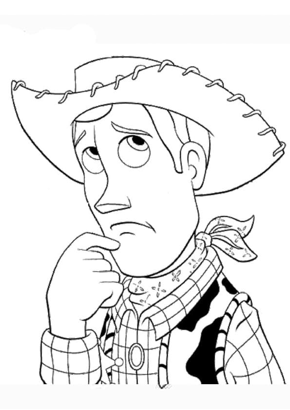 ζωγραφική Woody σκέψη