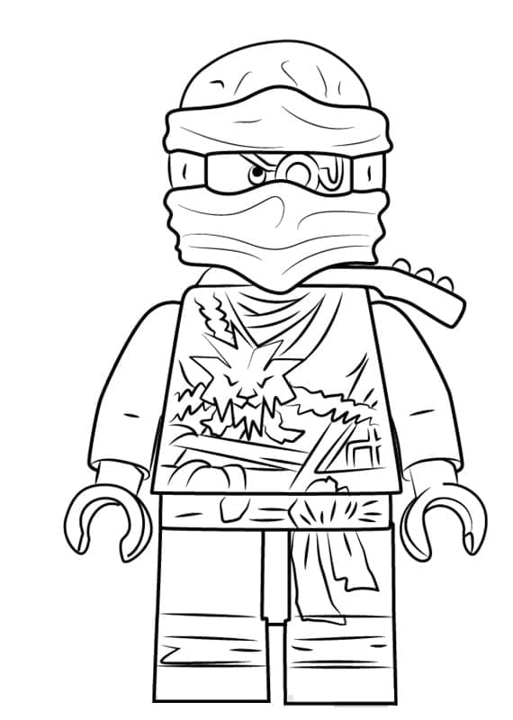 ζωγραφική Ζέιν Lego Νιντζάγκο