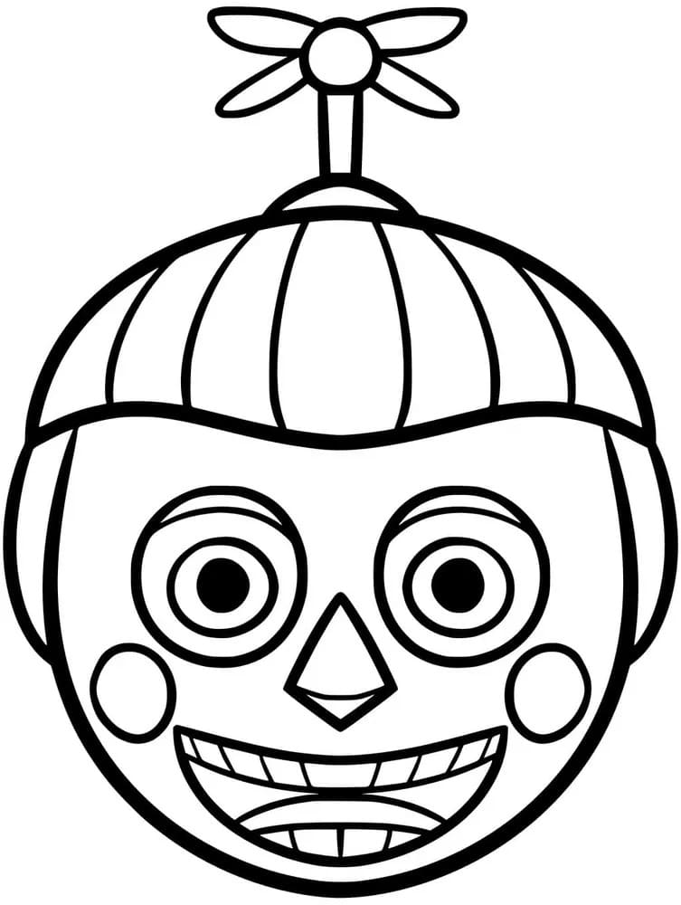 ζωγραφική Balloon Boy FNAF