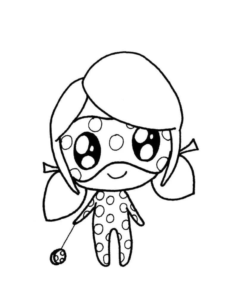 ζωγραφική Chibi Μαρινέτα