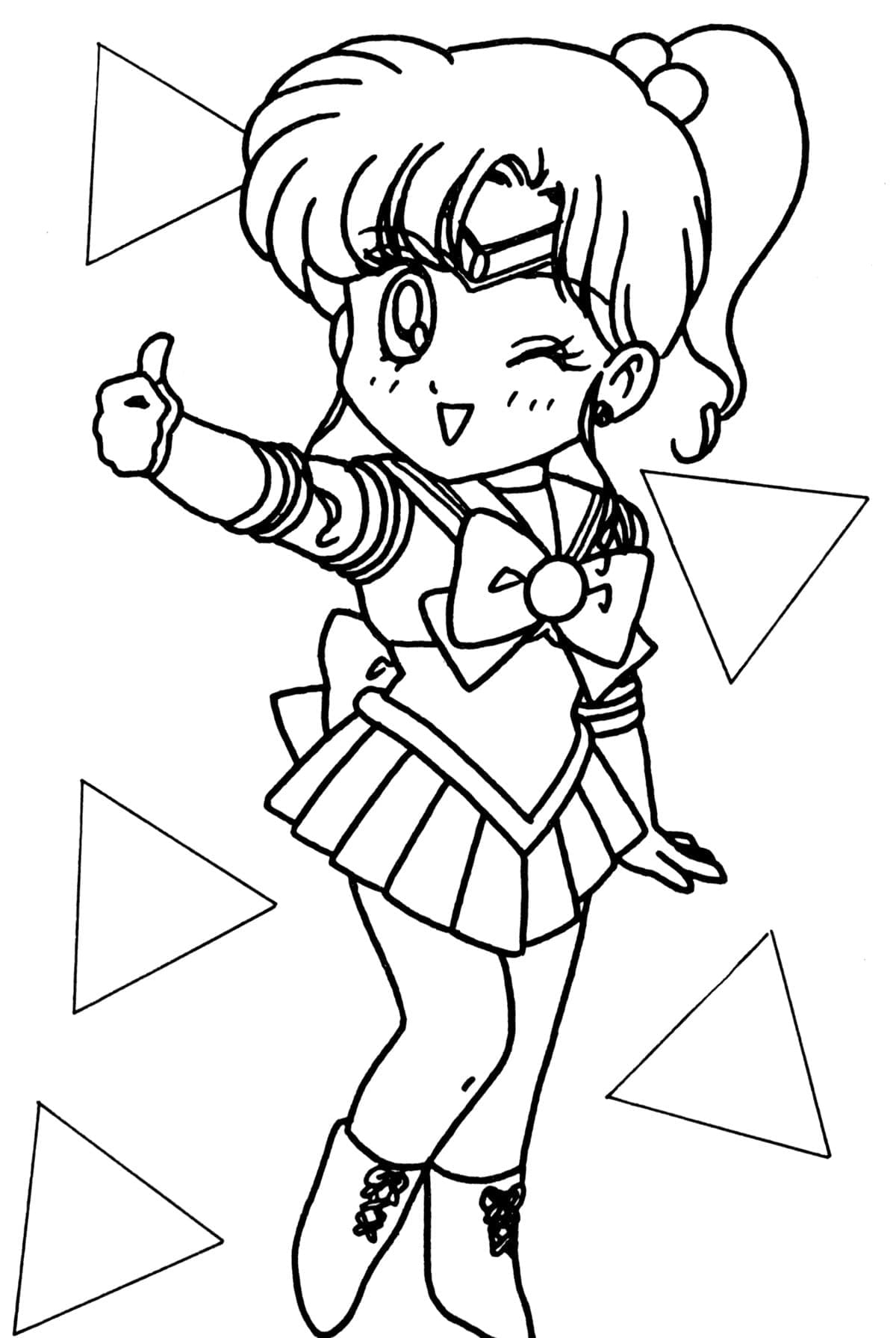 ζωγραφική Chibi Sailor Ζεύς