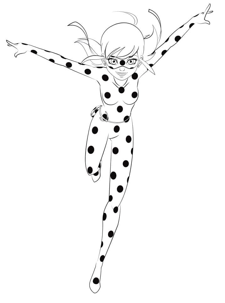 ζωγραφική Δροσερός Marinette Ladybug