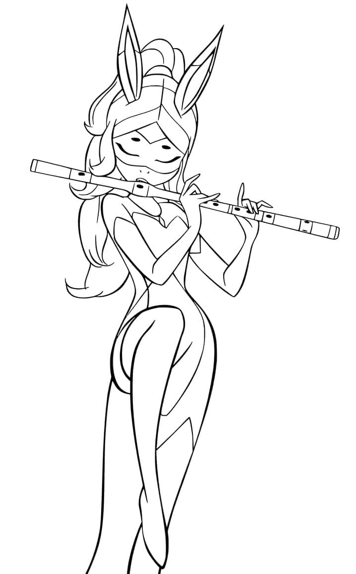 ζωγραφική Η Alya Césaire από το Miraculous Ladybug