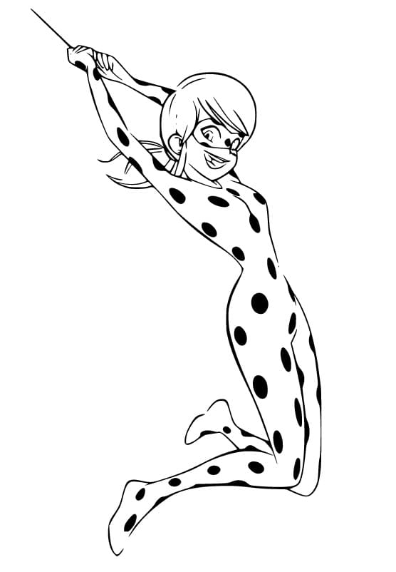 ζωγραφική Η Marinette Ladybug είναι Δροσερός