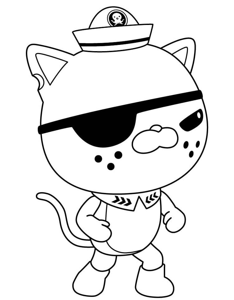 ζωγραφική Kwazii από το Octonauts