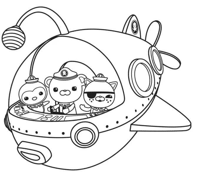 ζωγραφική Octonauts Πολύ ωραία