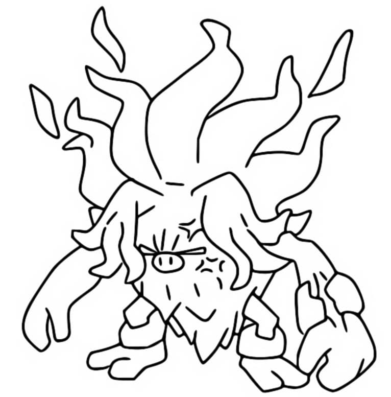 ζωγραφική Pokemon Annihilape