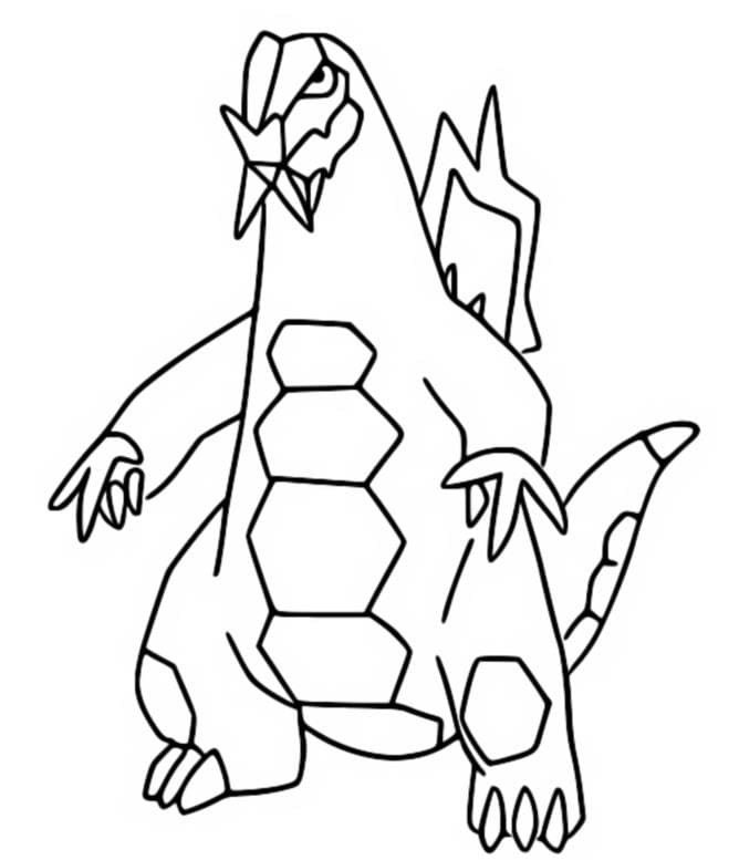 ζωγραφική Pokemon Baxcalibur