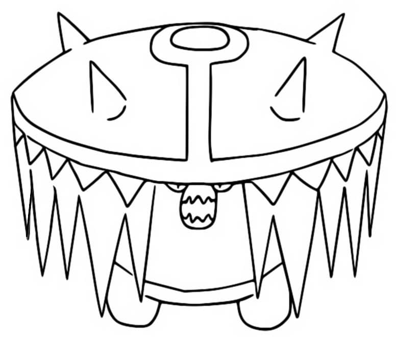ζωγραφική Pokemon Brute Bonnet