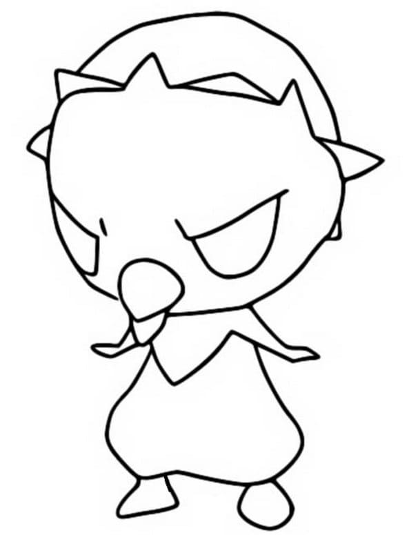 ζωγραφική Pokemon Capsakid
