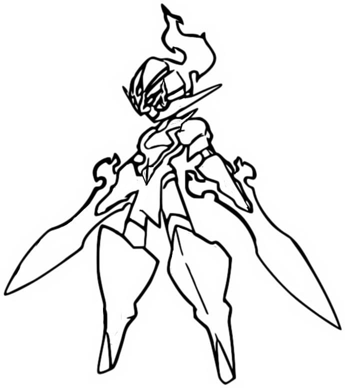 ζωγραφική Pokemon Ceruledge