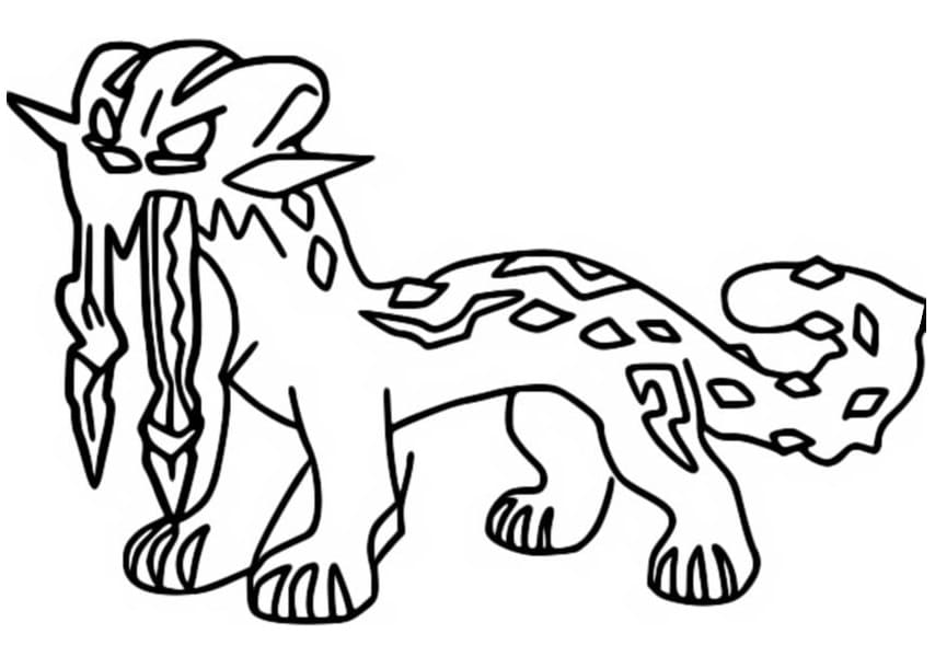 ζωγραφική Pokemon Chien-Pao