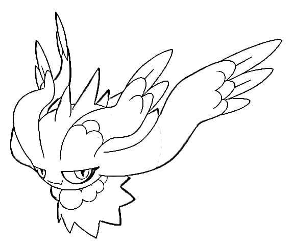 ζωγραφική Pokemon Flutter Mane