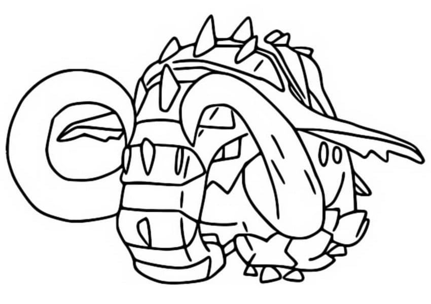 ζωγραφική Pokemon Great Tusk