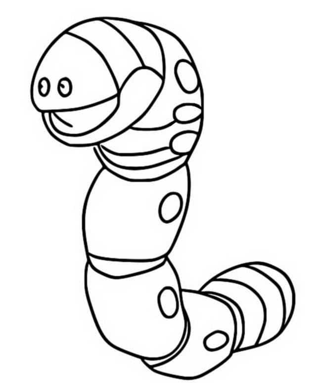 ζωγραφική Pokemon Orthworm