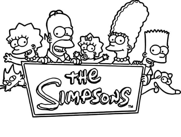 ζωγραφική Δωρεάν The Simpsons