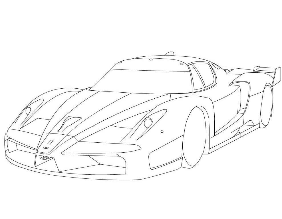 ζωγραφική Ferrari Fxx