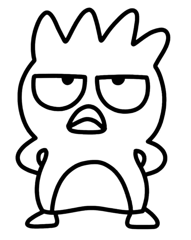ζωγραφική Ισοπαλία Badtz Maru Sanrio