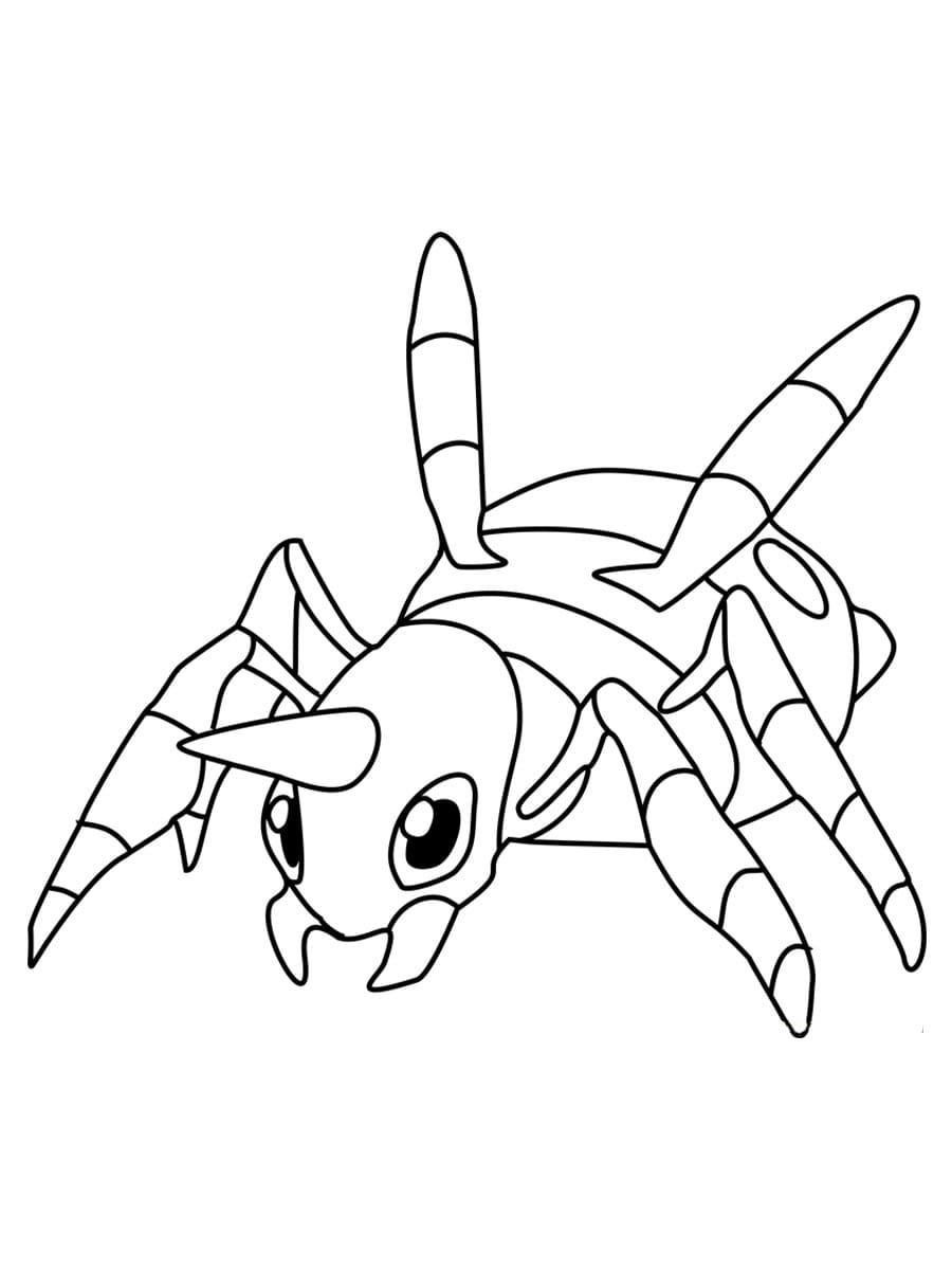 ζωγραφική Pokemon Ariados