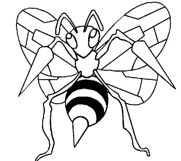 ζωγραφική Pokemon Beedrill