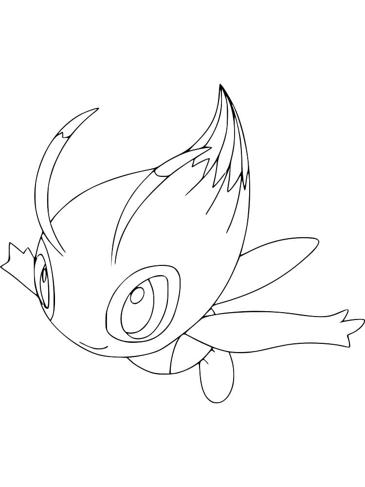 ζωγραφική Pokemon Celebi