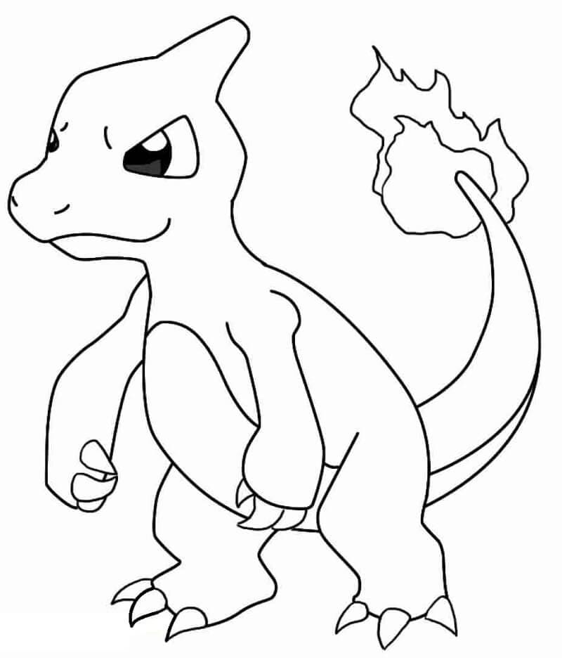 ζωγραφική Pokemon Charmeleon