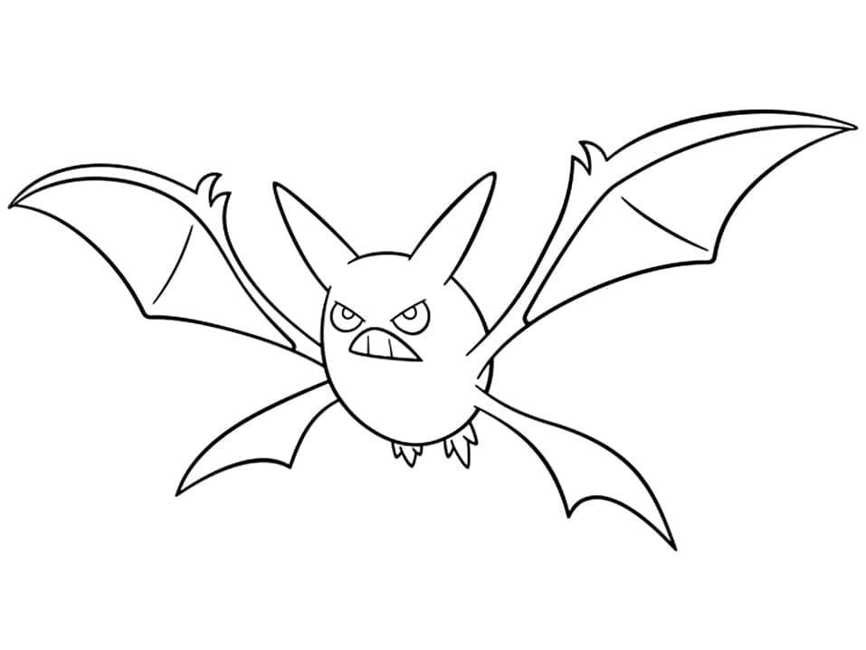ζωγραφική Pokemon Crobat