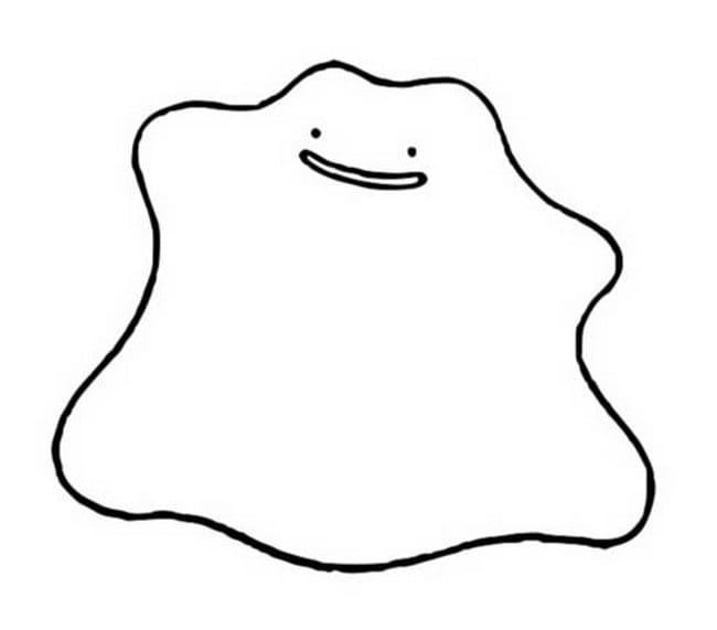 ζωγραφική Pokemon Ditto