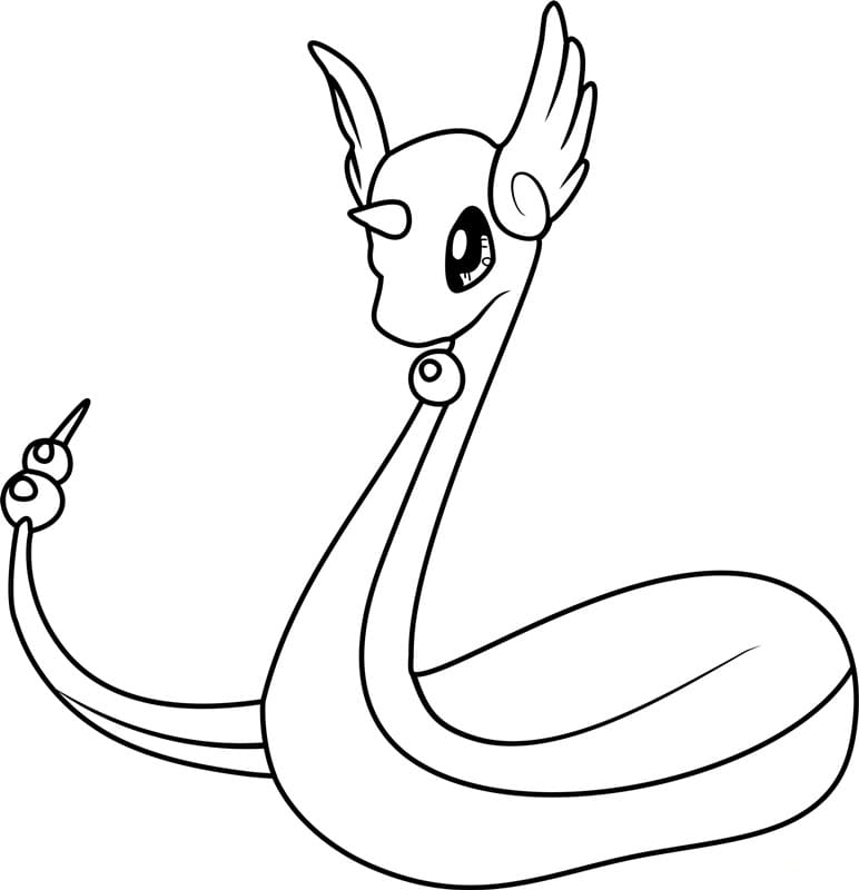 ζωγραφική Pokemon Dragonair