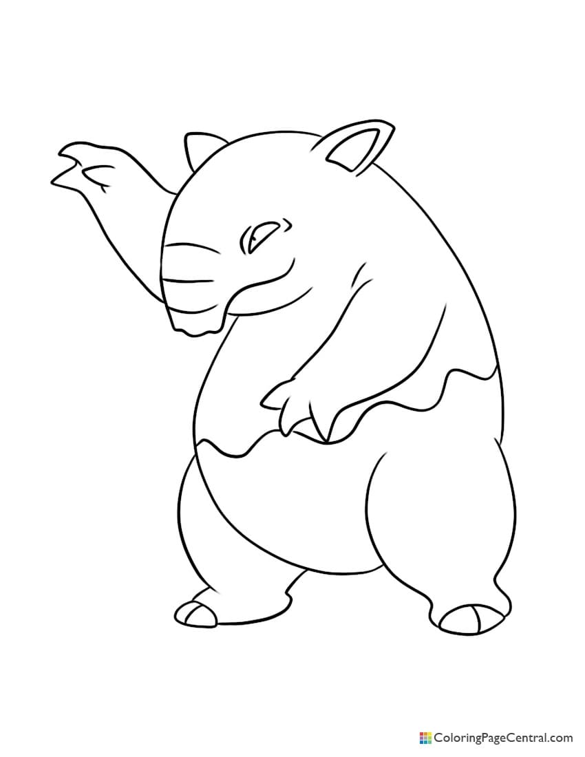 ζωγραφική Pokemon Drowzee