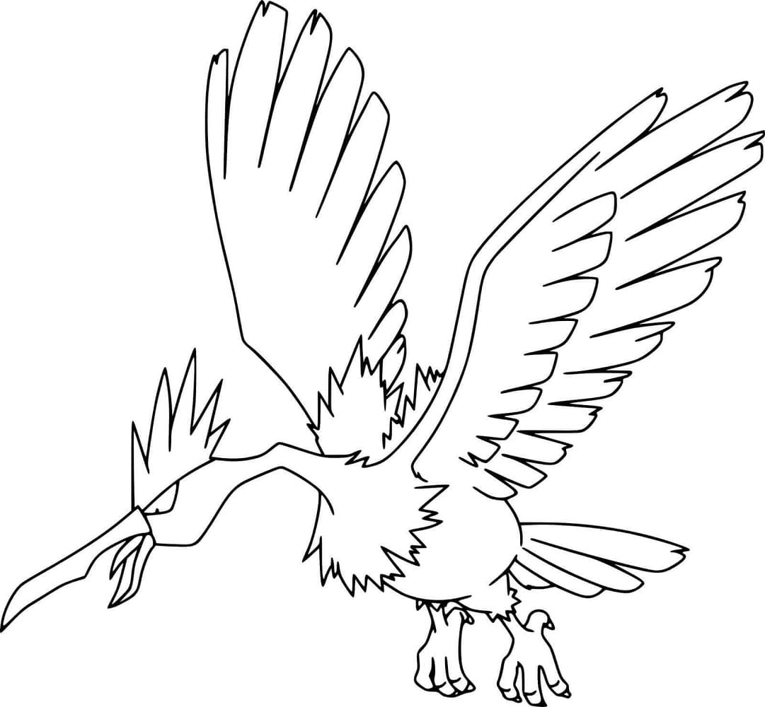 ζωγραφική Pokemon Fearow