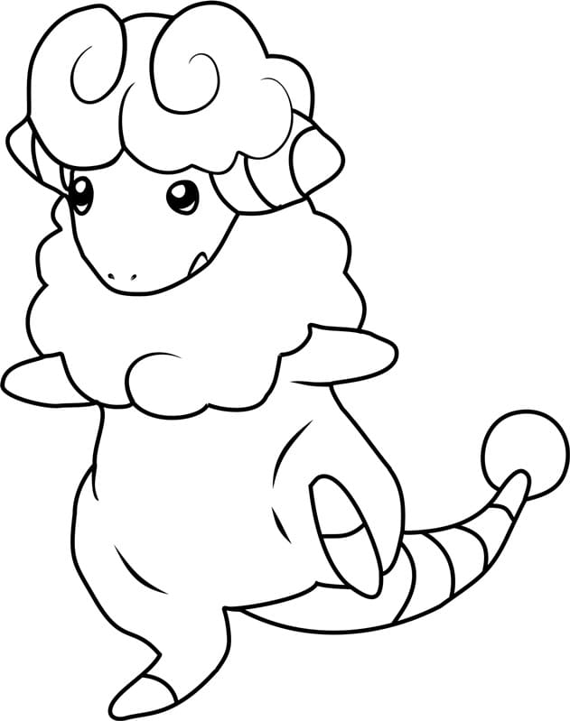ζωγραφική Pokemon Flaaffy