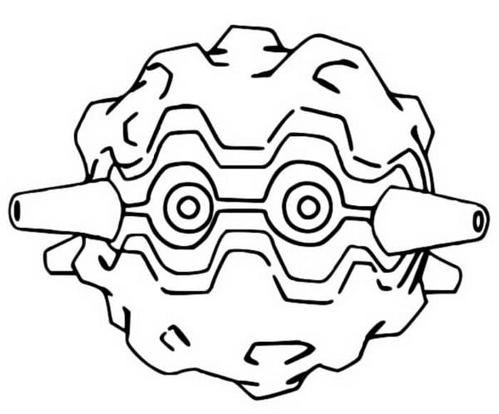 ζωγραφική Pokemon Forretress