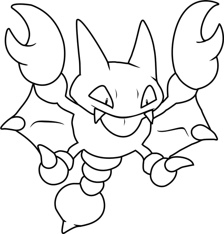 ζωγραφική Pokemon Gligar
