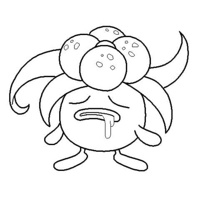 ζωγραφική Pokemon Gloom