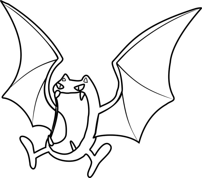 ζωγραφική Pokemon Golbat