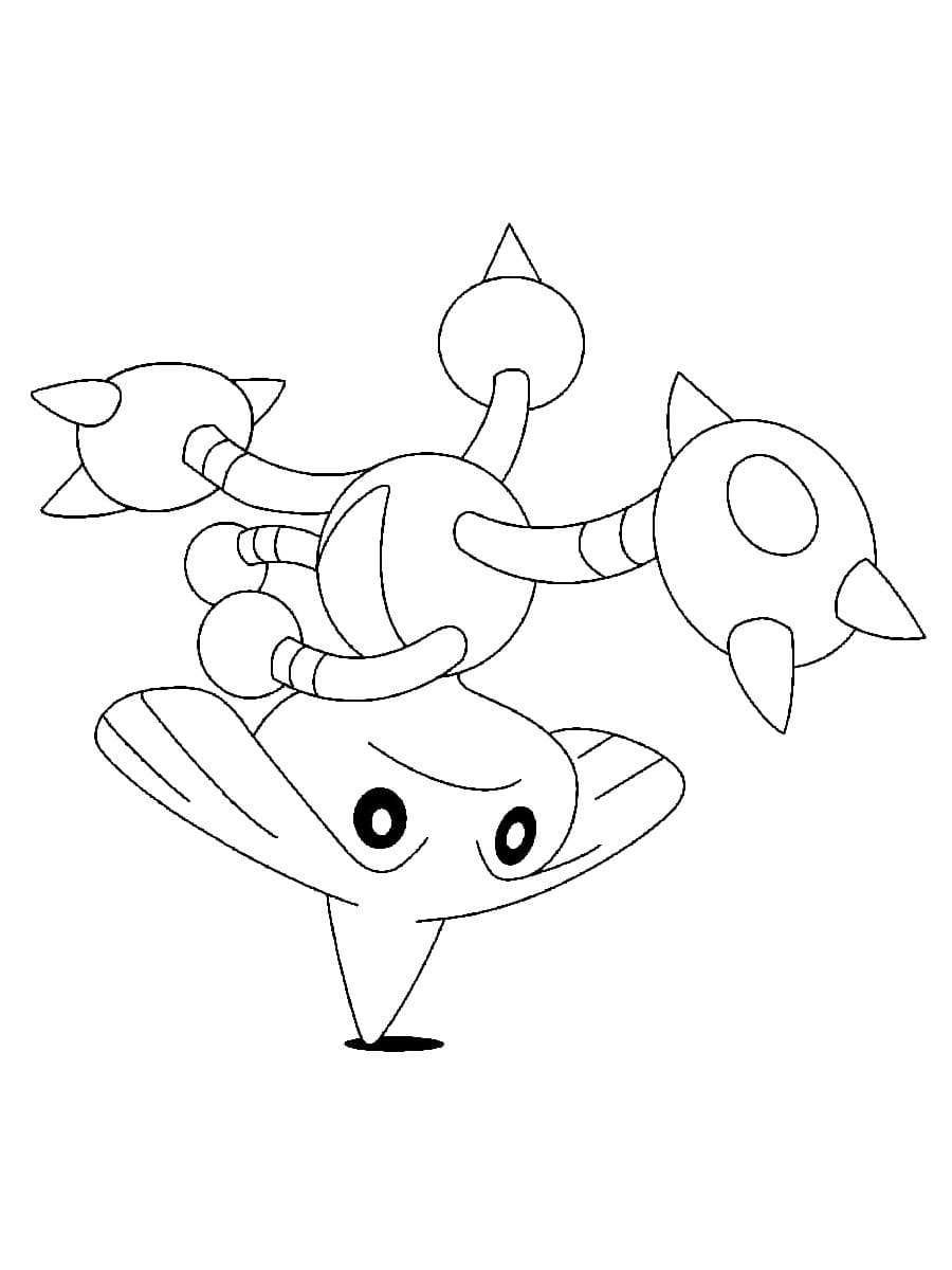 ζωγραφική Pokemon Hitmontop